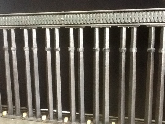 custom metal stair railing